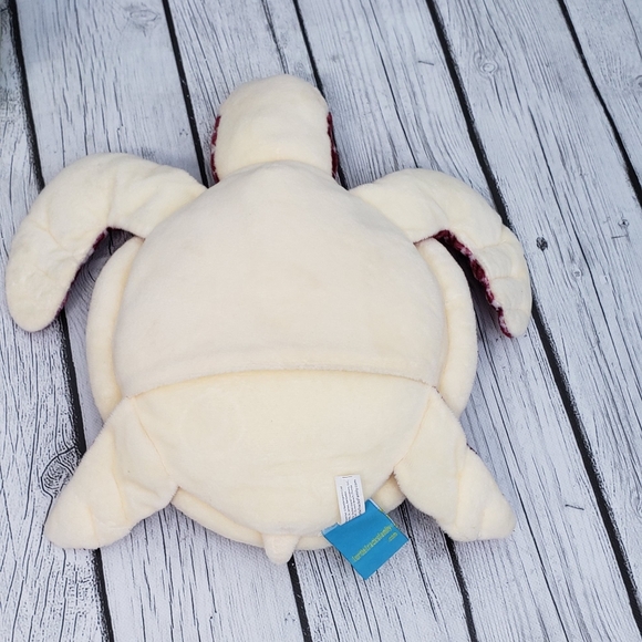 Loggerhead Life: "Luna" Turtle Plush Toy with Puppet Pocket - Picture 4 of 6